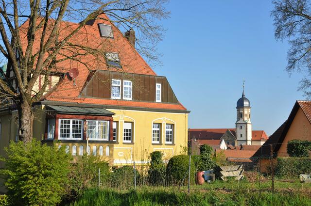 Sontheim mit Blick auf die Martinuskirche