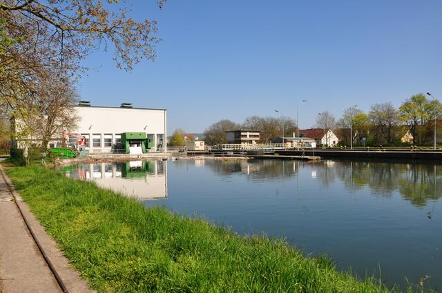 Schleuse in Horkheim