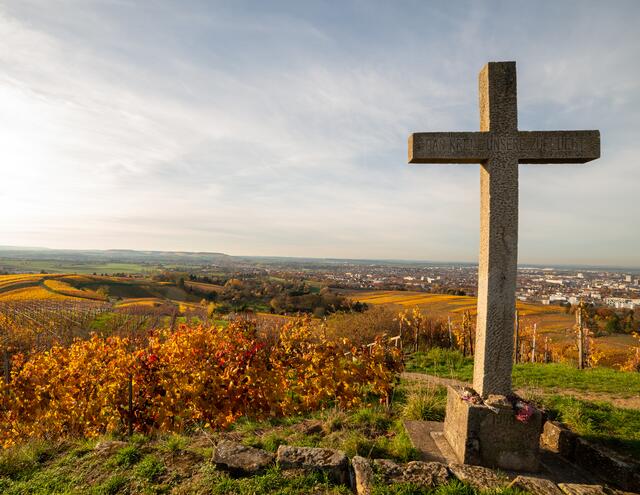 Kreuz auf dem Sontheimer Staufenberg