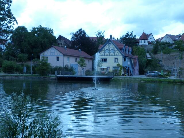 Schleifmühle und Schleifsee.