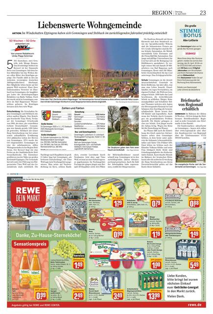 Kalenderwoche 16 steht ganz im Zeichen von Gemmingen. Präsentiert werden auch tolle Bilder von den Heimatreportern, wie hier beispielsweise von Konrad Schomerus.