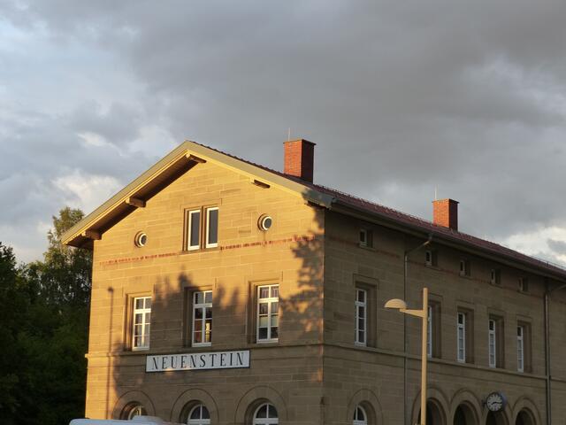 Kulturbahnhof Neuenstein.