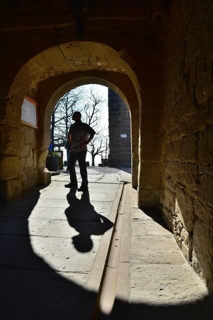 Licht und Schatten auf der Ravensburg