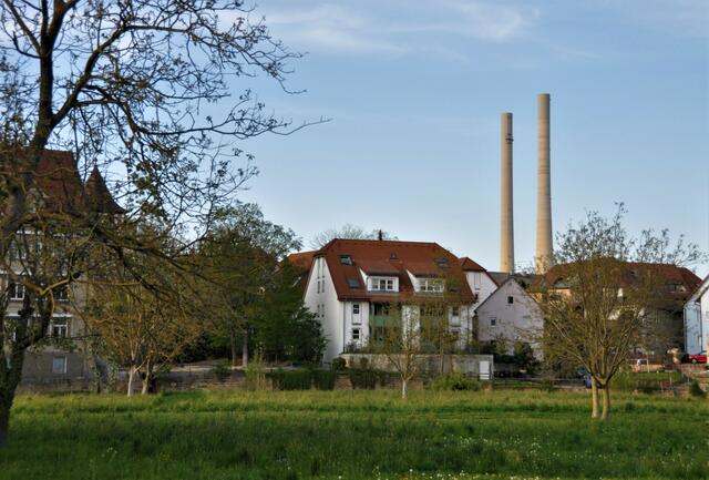 Blick von der Lein zum EnBW, Neckargartach
