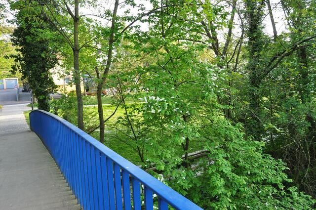 Blaue Brücke über die Lein, Neckargartach