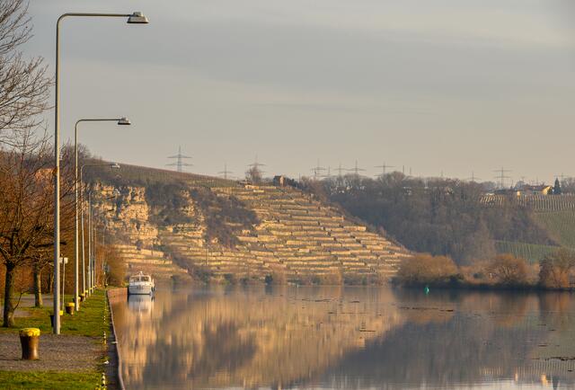 Neckar und Krappenfelsen