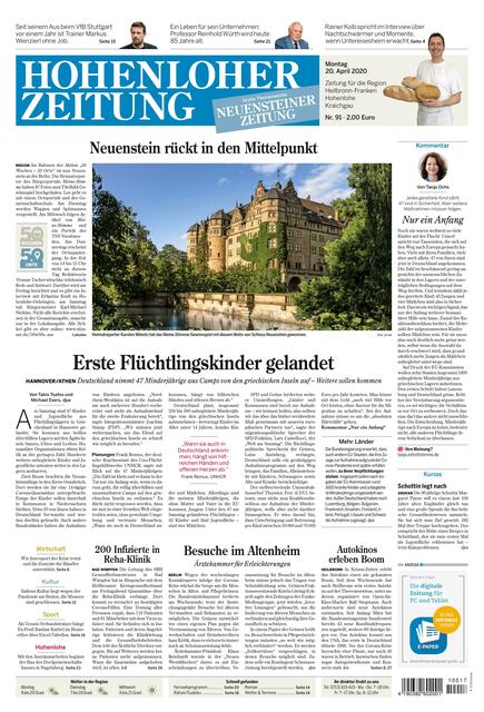 Neuenstein im Fokus steht in der dieser Woche: der KW17. Das Foto dazu geliefert hat Karsten Milentz.