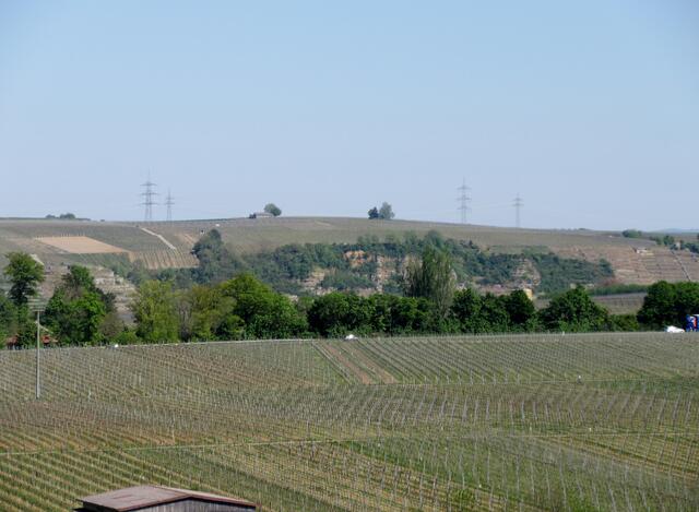 Blick hinüber zum Krappenfelsen