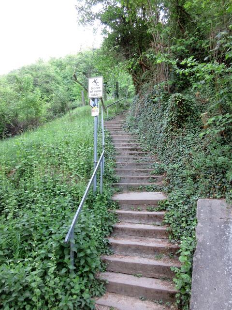 ... wird gleich darauf eines Besseren belehrt und es geht noch steiler