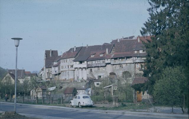 Blick auf die Alte Stadtmauer