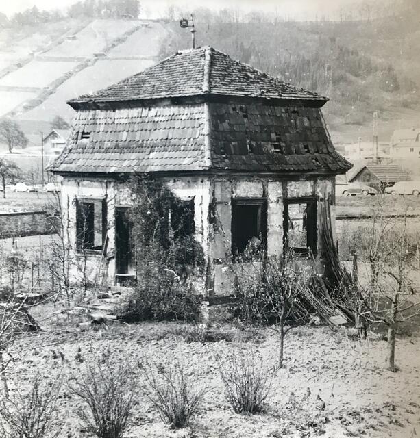 Teehasu Forchtenberg vor Sanierung ca 1975