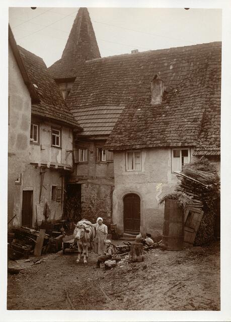 Forchtenberg am diebsturm ca 1930