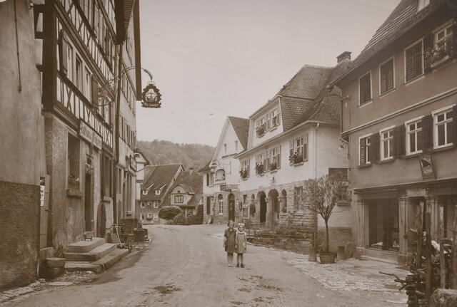 Forchtenberg Stadtmitte ca 1925
