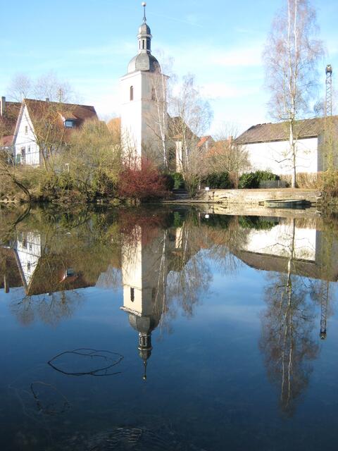 Kirche St. Georg in Klepsau Jagstblick 2008