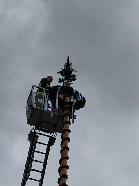 Sturmsichere Befestigung, bis zum Herbst ist es eine lange Zeit