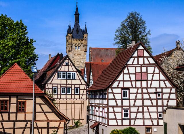 Fachwerkhäuser in Bad Wimpfen
