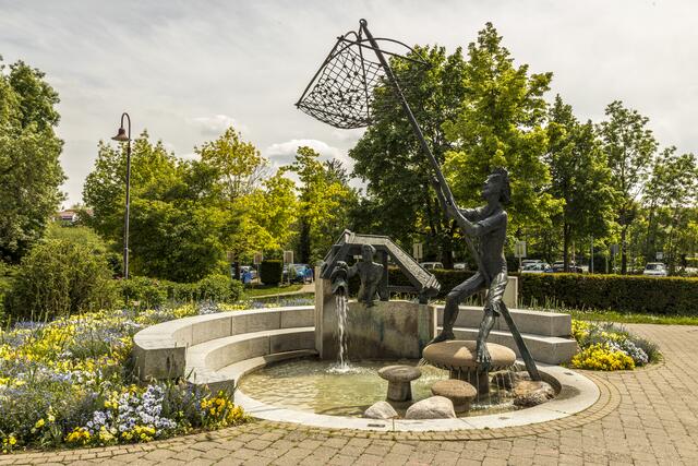 Linsafamerbrunnen in Neckargartach