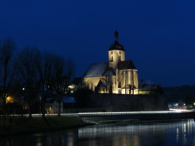 Regiswindiskirche im Winter