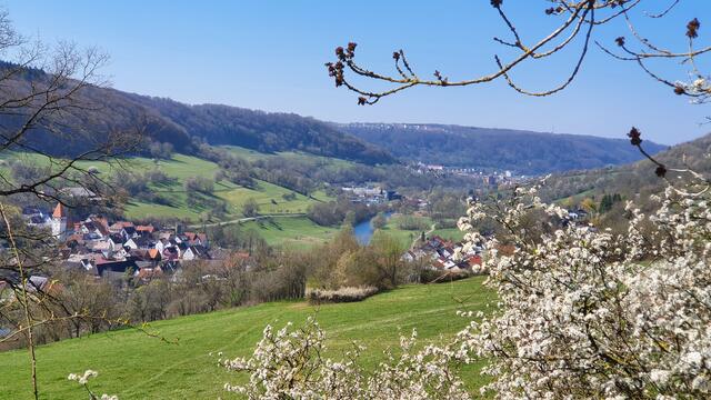 Kochertal von Morsbach bis Künzelsau im Frühling