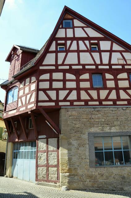 Ein altes Gerberhaus im "Honigzipfel"