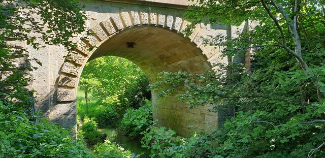 Brücke über Langenbach, Richtung Sattel