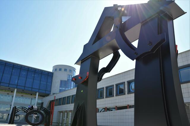 Der Würth-Firmensitz in Künzelsau-Gaisbach