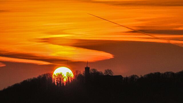 Sonnenaufgang am Wartberg