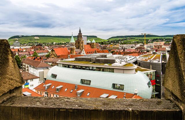 Über den Dächern von Heilbronn
