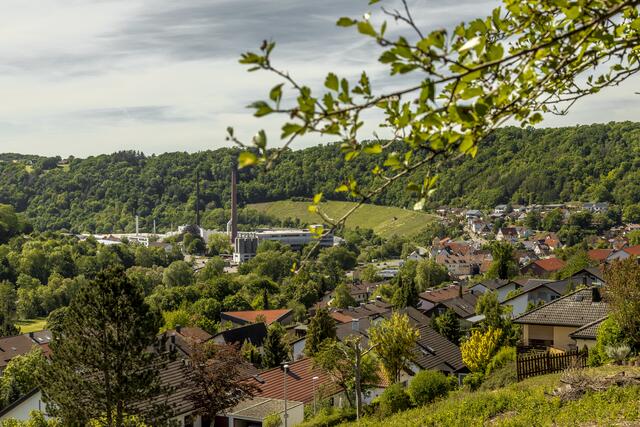 Fa.Hornschuch und Teilansicht Weißbach