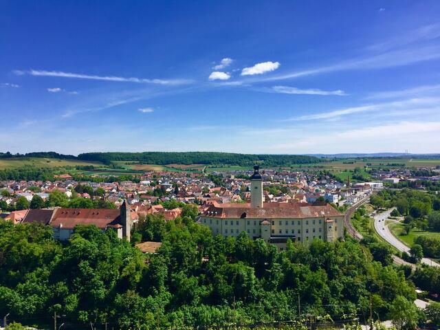 Blick auf Gundelsheim