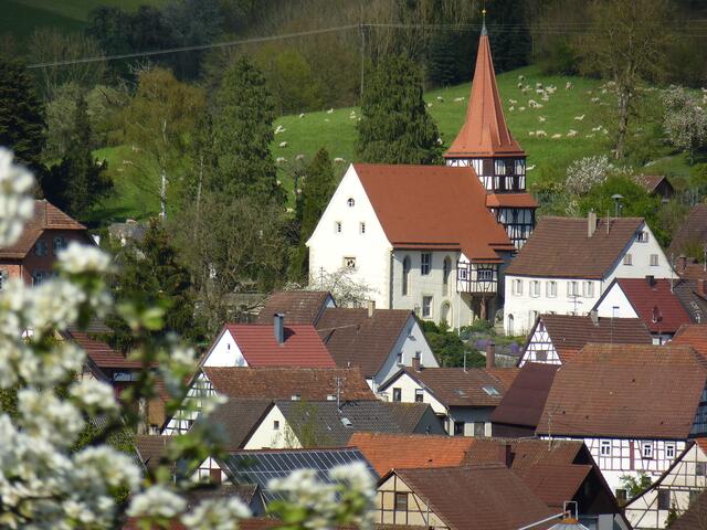 Kocherstetten im Frühling