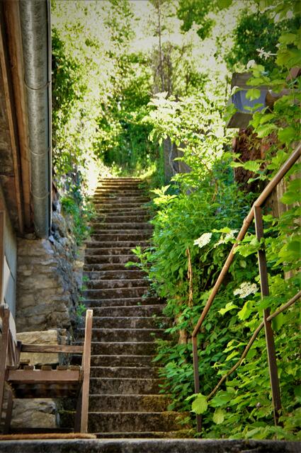 Treppen aufwärts