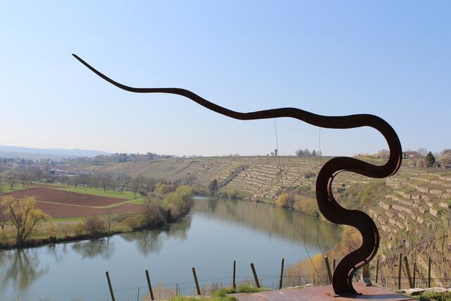 Über dem Neckar, unten Kirchheim