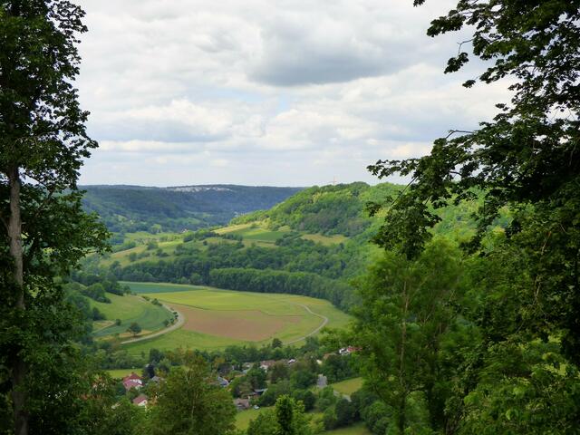 Weiter Ausblick vom Schloss