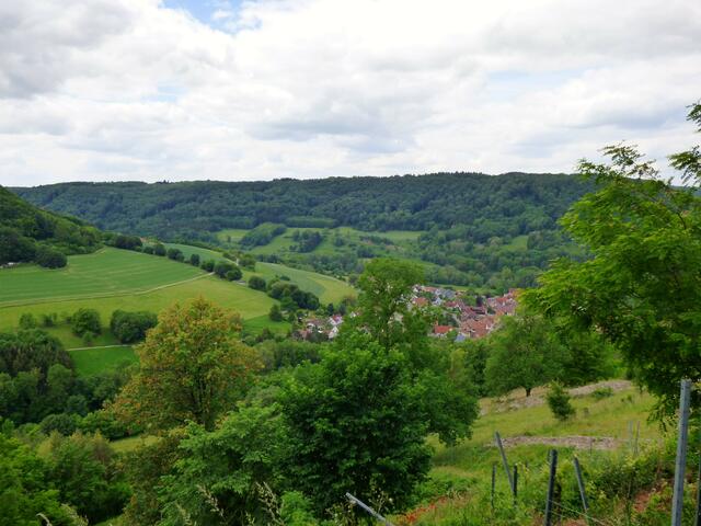 Blick auf Kocherstetten