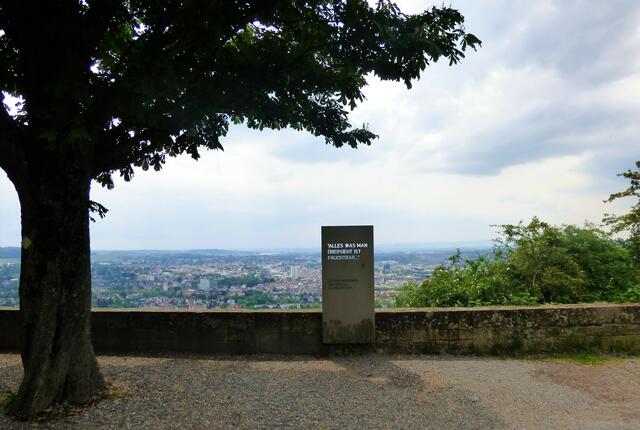 Blick vom Wartberg auf Heilbronn