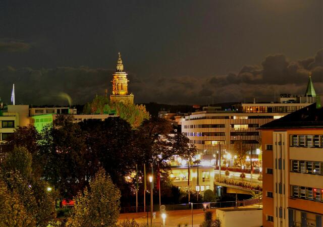 Innenstadt bei Nacht