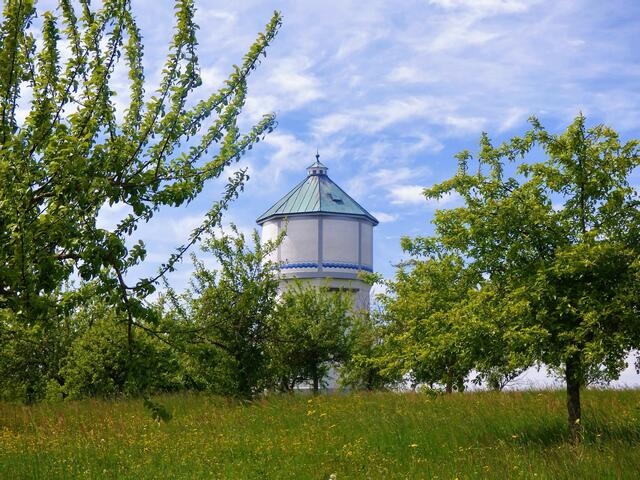 So schön ist der Siegelsbacher Wasserturm