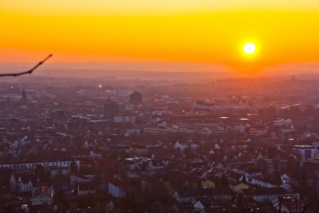 Der erste Sonnenuntergang 2020