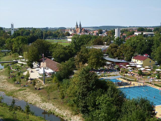 An der Ohrn und das Freibad