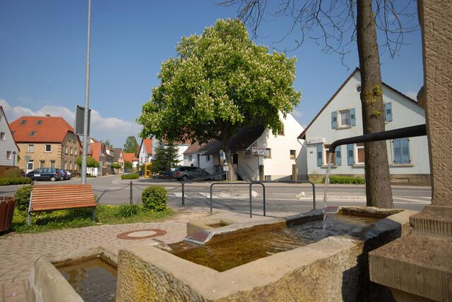 Der Röhrbrunnen am Marktplatz