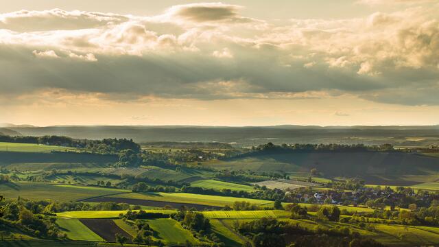 Von Pfedelbach-Heuberg übers Land