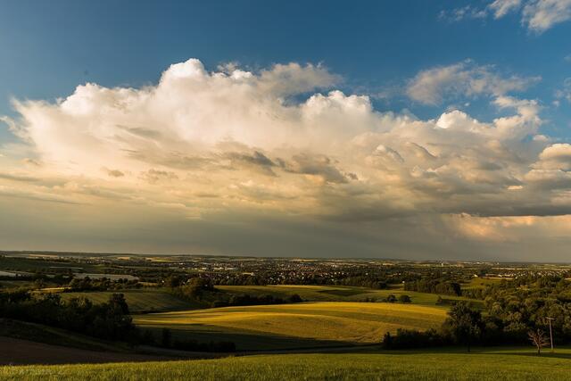Blick in Richtung Öhringen