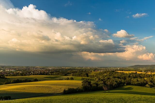 Blick in Richtung Pfedelbach