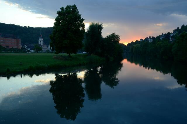 Abendstimmung am Kocher