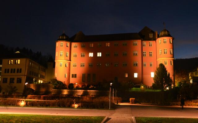 Schloss Bartenau am Abend
