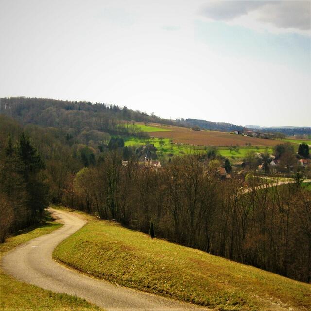 Blick über das malerische Hohenlohe