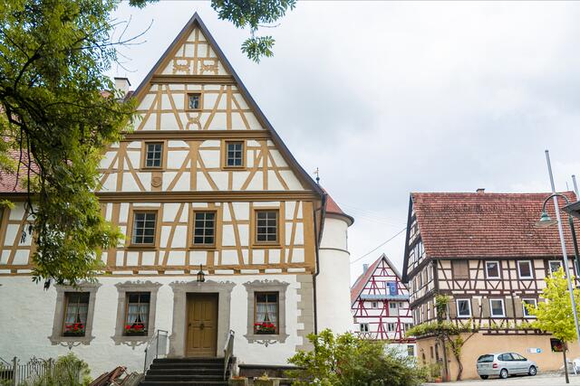 Widdern Gemmingensche Schloss & Fachwerkhäuser
