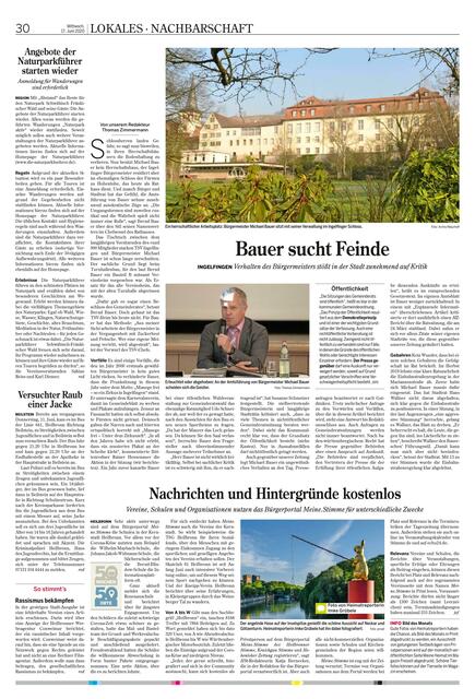 Das Foto zum Artikel über die Aktivitäten der Vereine und Schulen der Heilbronner Innenstadt kommt von Imke Grübele.