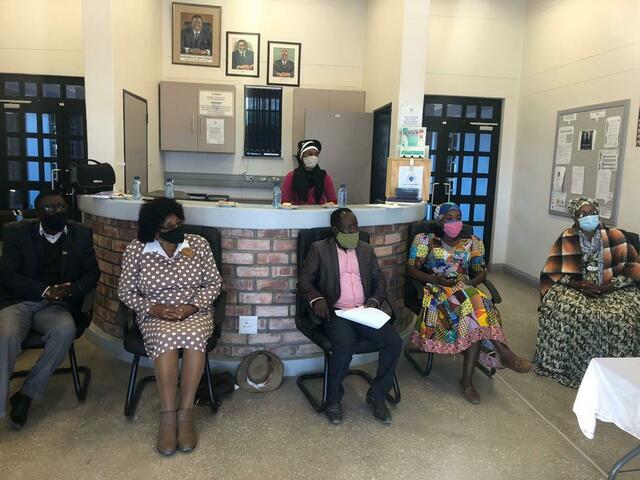 im Bürgermeisteramt von Okombahe | Foto: genehmigt